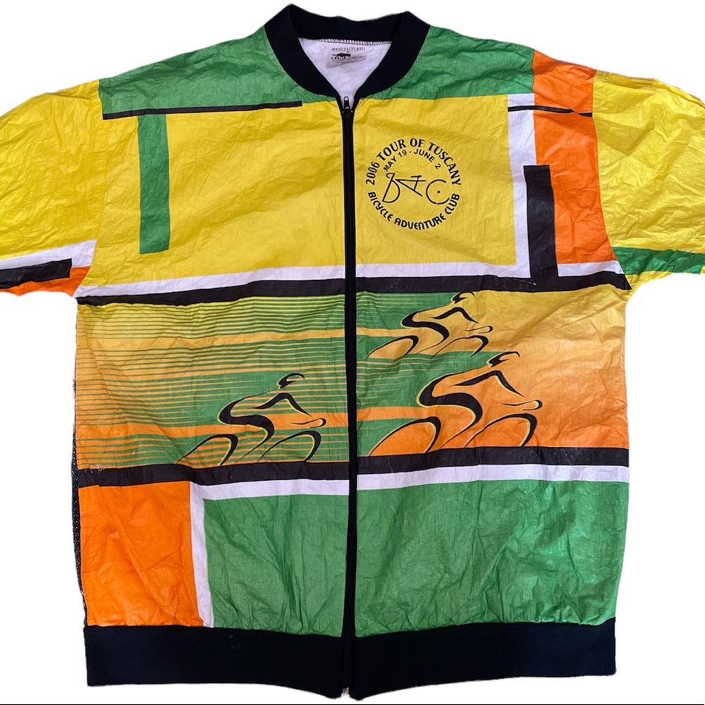 Tour of Tuscany Multicolor Performance Cycling Jacket